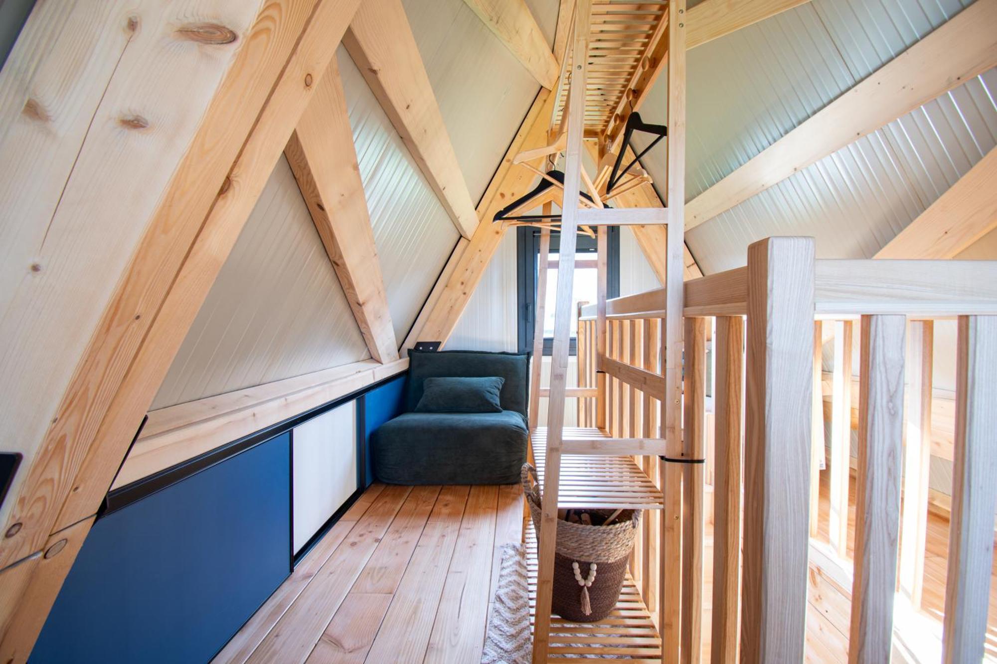 Le Tipi Bleu Tiny House Neuve Avec Terrasse Et Jardin Villa Camaret-sur-Mer Eksteriør billede