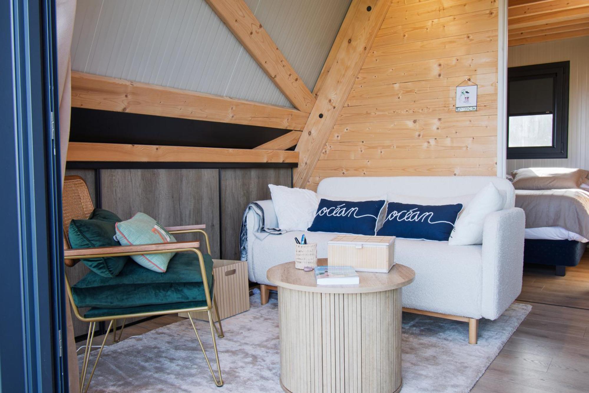 Le Tipi Bleu Tiny House Neuve Avec Terrasse Et Jardin Villa Camaret-sur-Mer Eksteriør billede